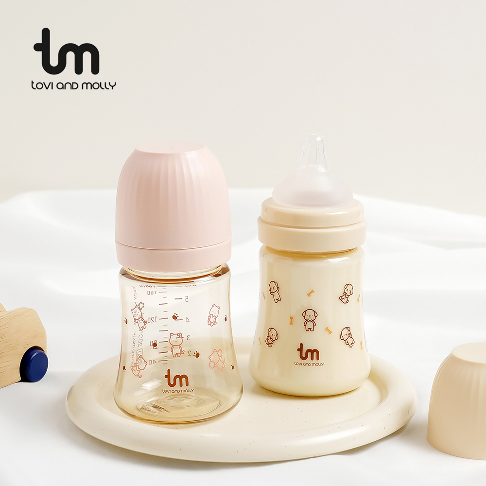 [토비앤몰리] 몰리 신생아 배앓이 아기 싱글 젖병 180ml 280ml - 상세 이미지 4
