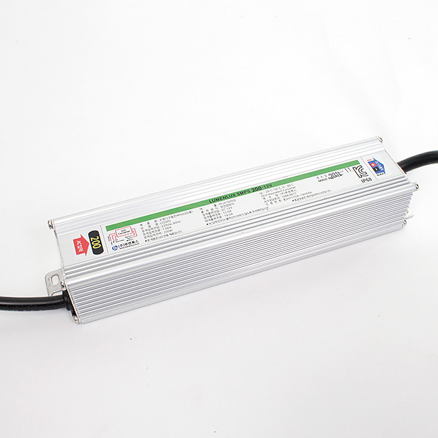 국산 방수형 SMPS 12V, 24V 안정기 아답터 파워서플라이 200W - 상품 이미지