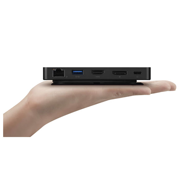 레노버 Lenovo 듀얼 디스플레이 휴대용 도크 어뎁터포함 40B90100EU USB-C /USB-A/4K/HDMI 2.1/DP 1.4/이더넷 - 상세 이미지 4