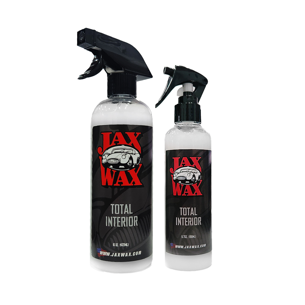 잭스왁스 토탈 인테리어 올인원 자동차 가죽클리너 실내세정제 473+198ml 기획상품