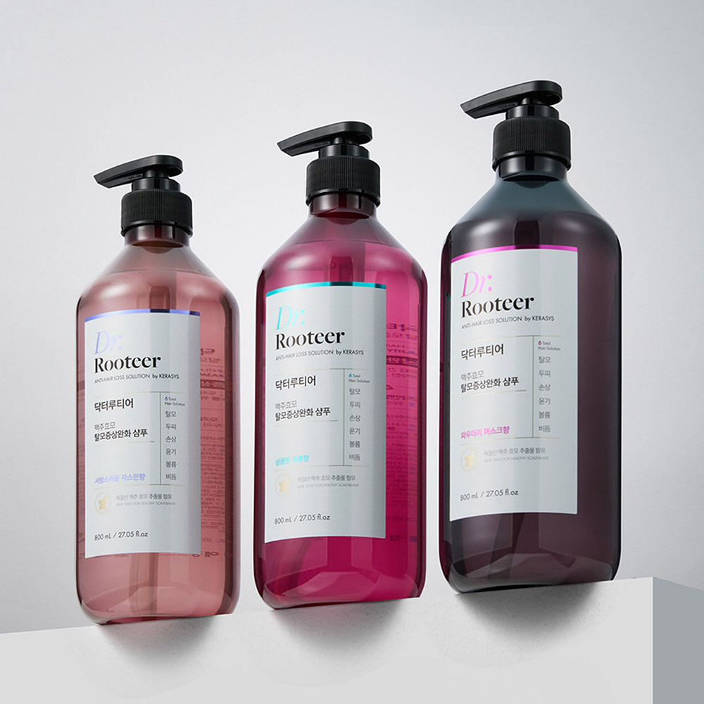 케라시스 닥터 루티어 샴푸 800ml 자스민향 비듬 탈모증상 완화 볼륨샴푸 - 상세 이미지 3