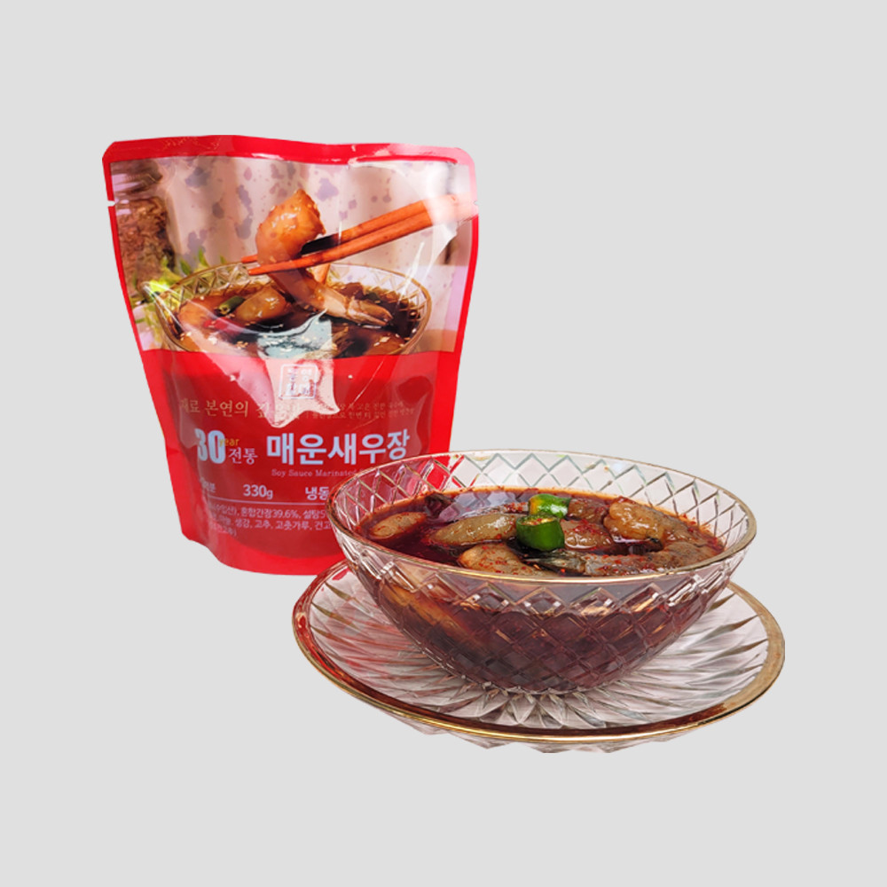 덕이네 깐 순살 매운 새우장 330G 1+1 - 상세 이미지 4