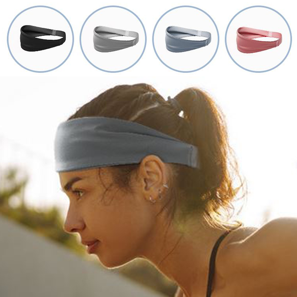 강력 흡수 헤어밴드 다목적 심플 통기성 스포츠 탄력 머리띠