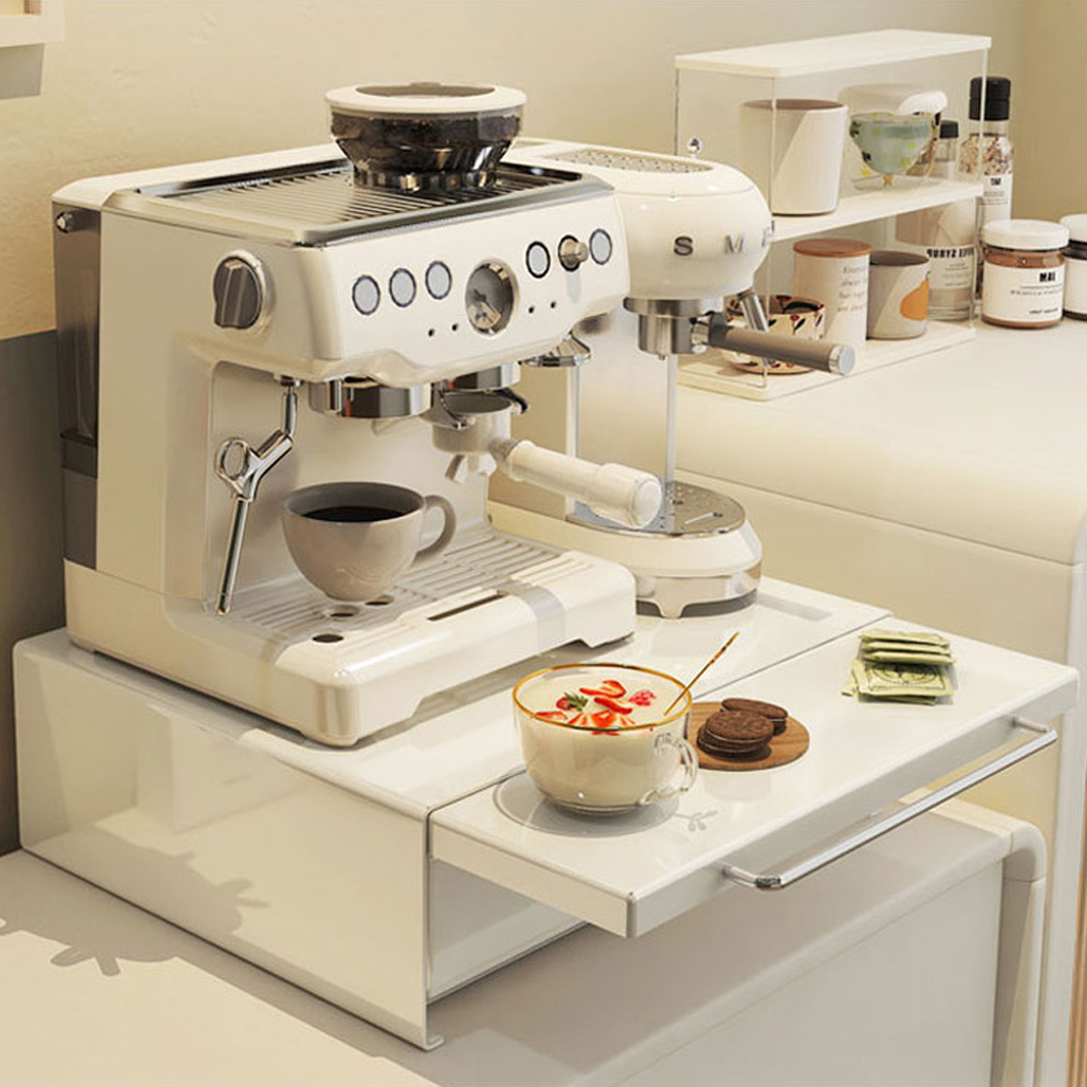 철제 슬라이드 슬라이딩 수납함 서랍장 디귿 탕비실 티백정리함 이미지 8