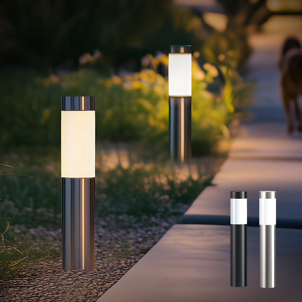 태양열 정원등 태양광 조명 문주 잔디등 야외 LED 전등 가로등 마당 경관 볼라드등 소형