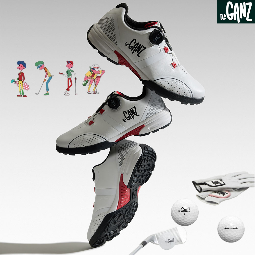 아티스트 간지 스파이크리스 골프화 남성 여성 보아 골프운동화