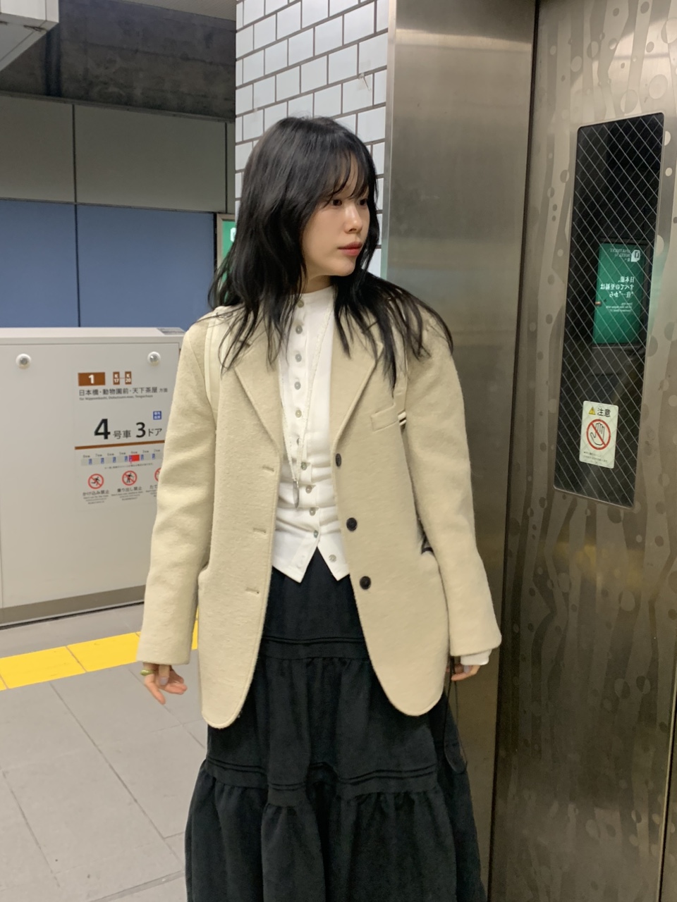 스브 알파카 하프코트 자켓 2colors 상세 이미지 77