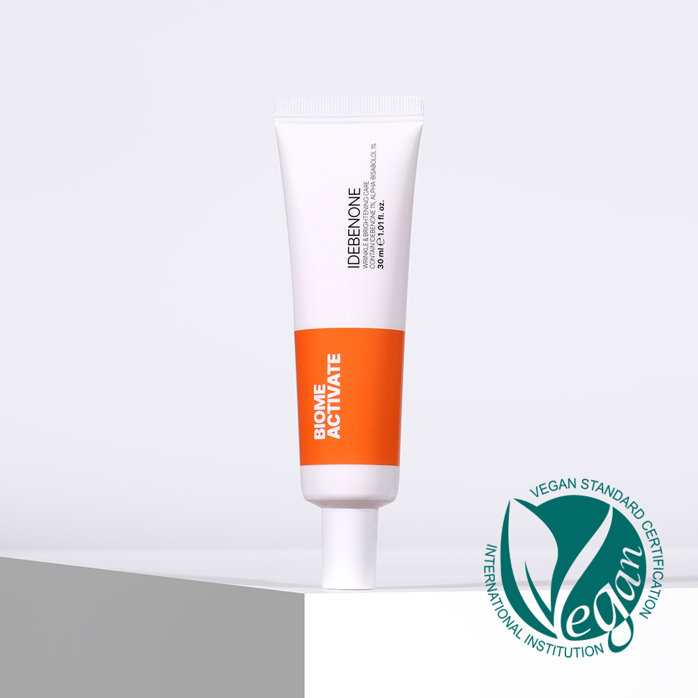 [바액] 이데베논 크림 [30ml] 이데베논 10,000ppm 알파비사보롤 10,000ppm 강력항산화 브라이트닝 집중탄력 주름탄력