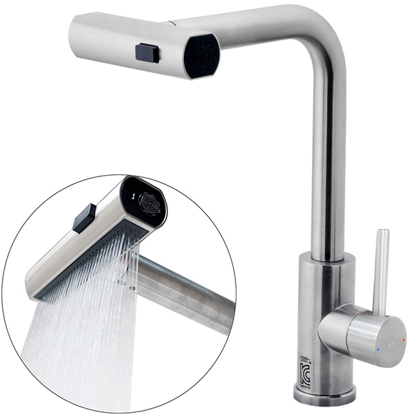 폭포 폭포수 주방 욕실 싱크대 와이드 인테리어 무광 탕비실 수전