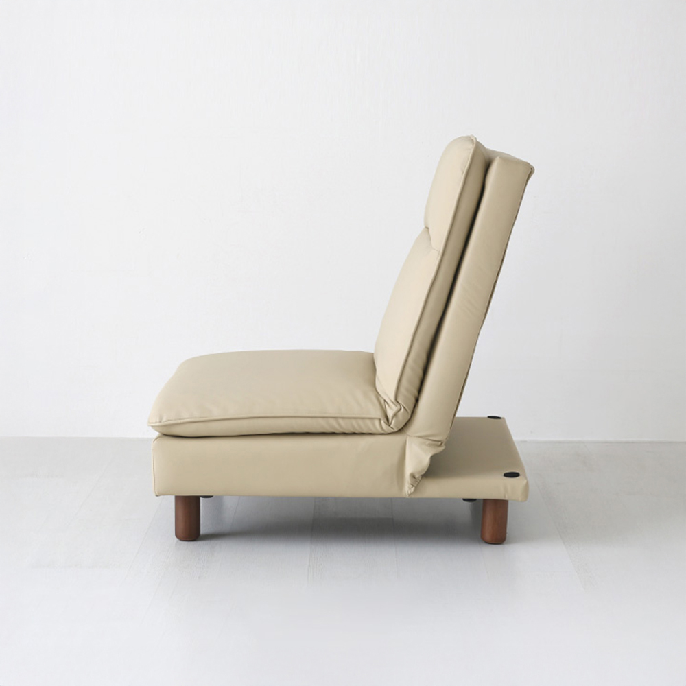 텐제르 1인 리클라이너 좌식소파 베이지 1003.8641