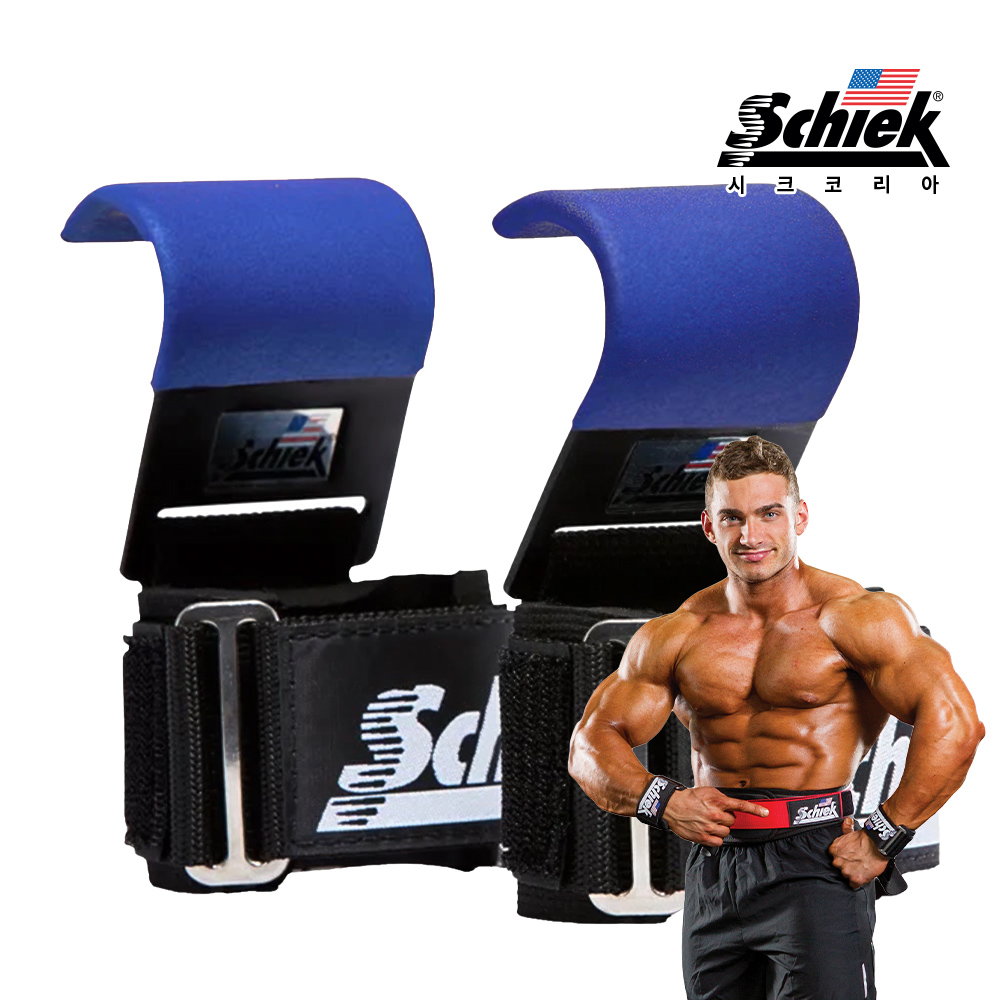 SCHIEK 1200PLH 리프팅 후크 헬스 스트랩 풀업 데드리프트 시크 쉬크 이미지 3
