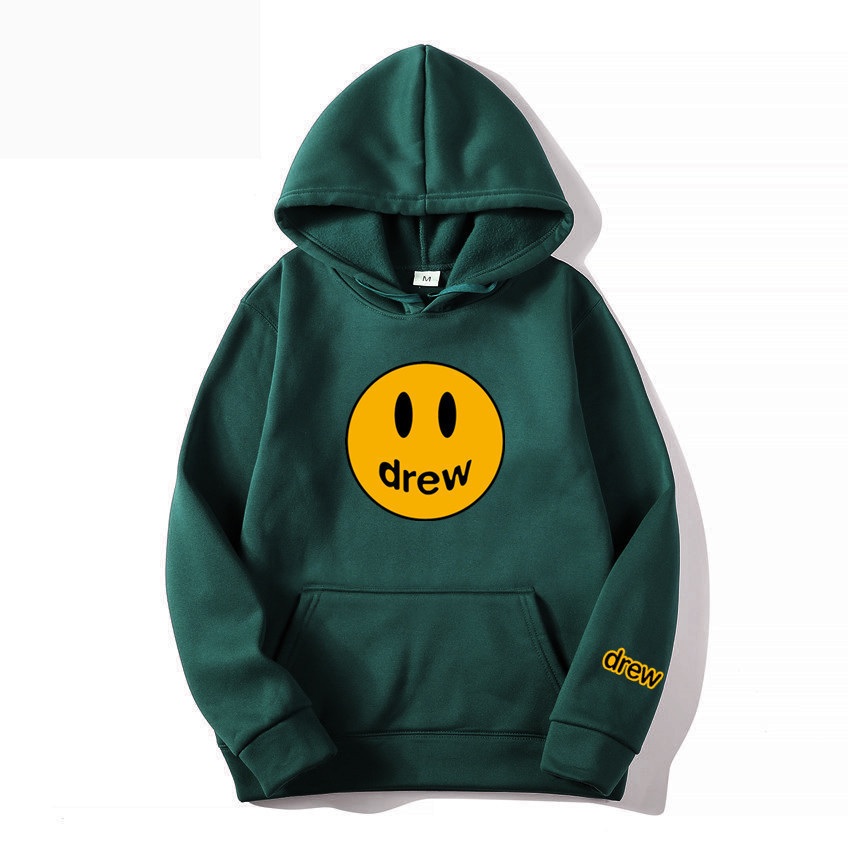 2025 Drew Same Smile 3D 오버핏 후드티 - 상품 이미지