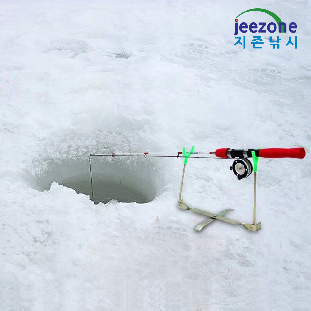 산천어낚시대 거치대 얼음낚시 받침대 빙어낚시대 거치대 아이스 로드 - 상세 이미지 2