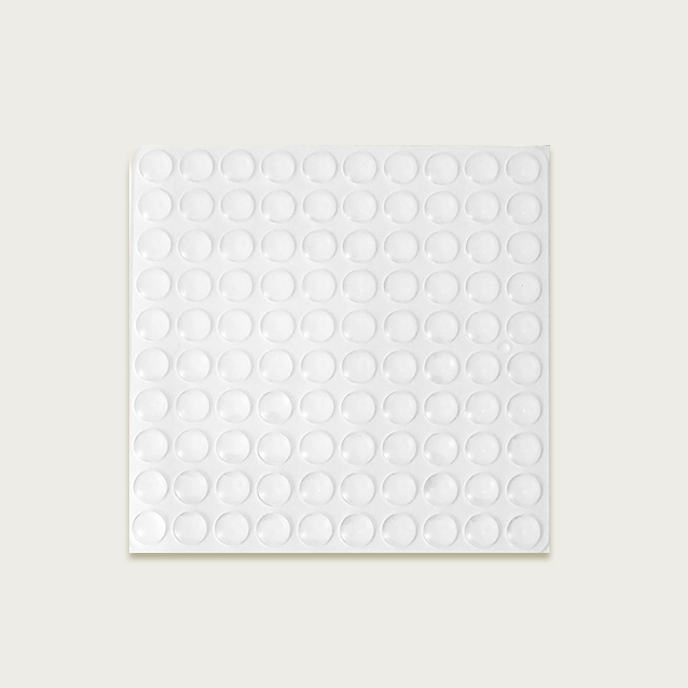 투명 범폰 실리콘 패드 눈물 스티커 100개입 범퍼 미끄럼 충격 소음 방... 실사용 후기 | 효과 있을까? - 대표 이미지