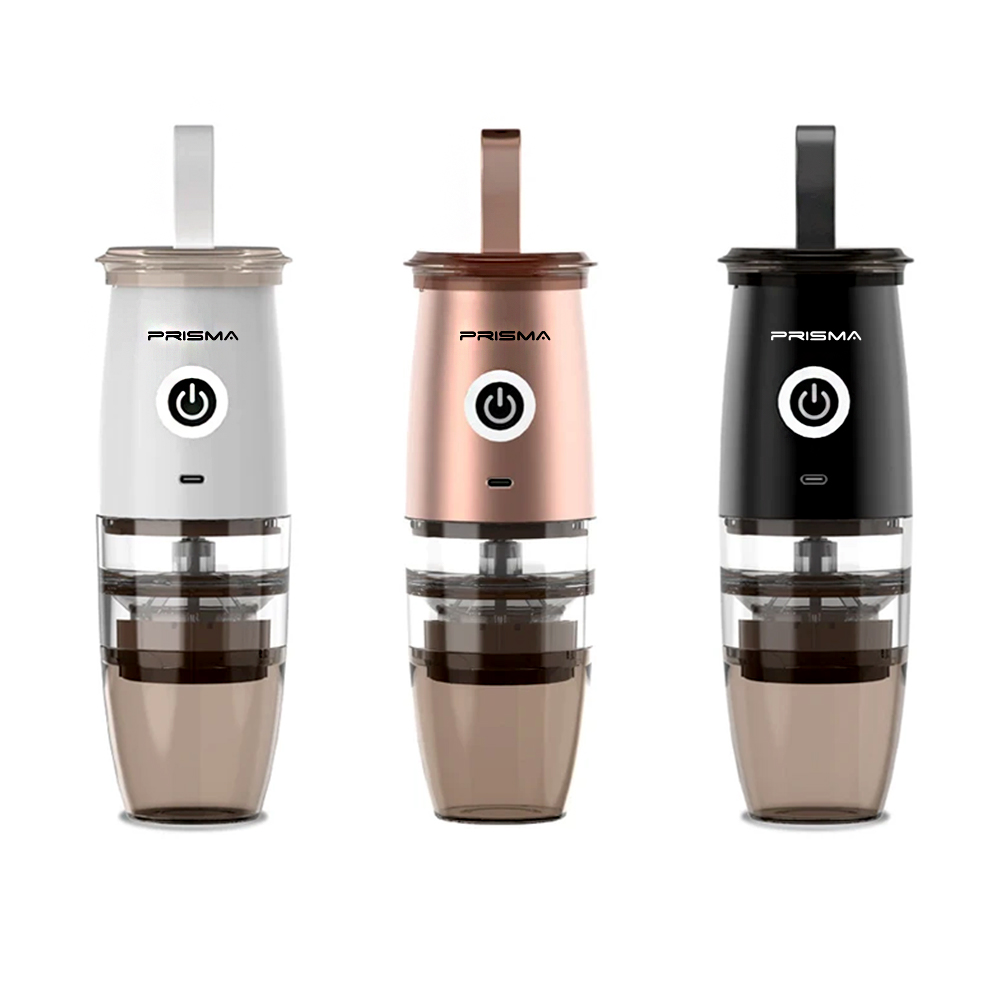 프리즈마 포터블 전동 커피그라인더 무선 자동 원두 분쇄기