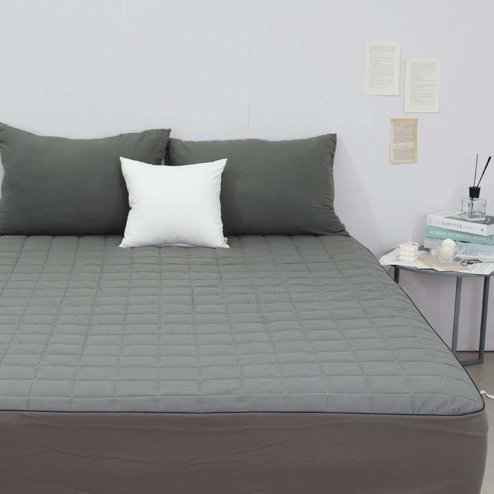 피치스킨 누빔 진드기방지 알러지케어 매트리스 침대 커버 싱글 슈퍼싱글 S/SS