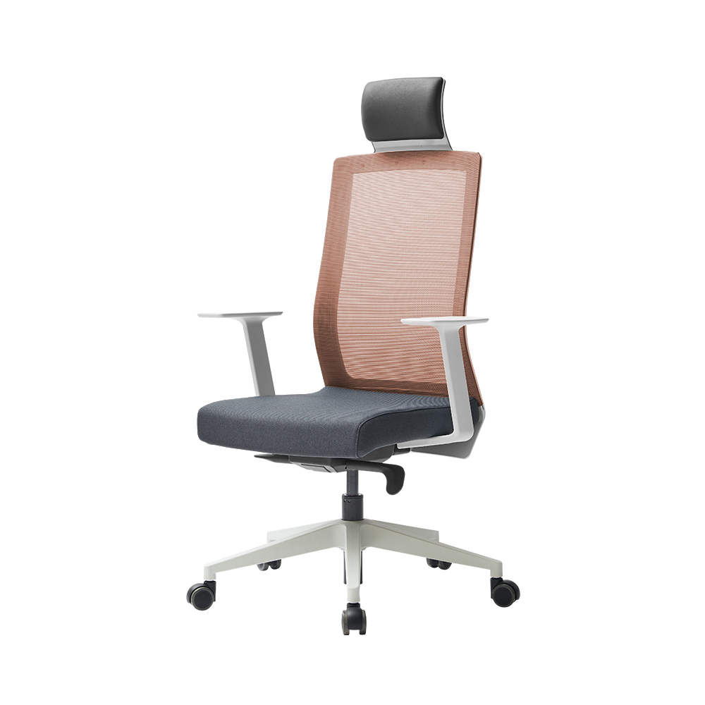 듀오백 스퀘어 DQ-HJ-CW 메쉬 사무용 컴퓨터 책상 의자 - 상품 이미지