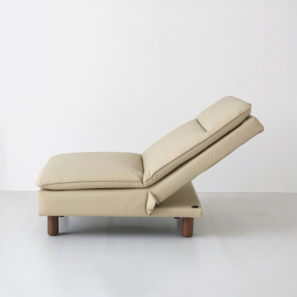 텐제르 1인 리클라이너 좌식소파 베이지 1003.8641