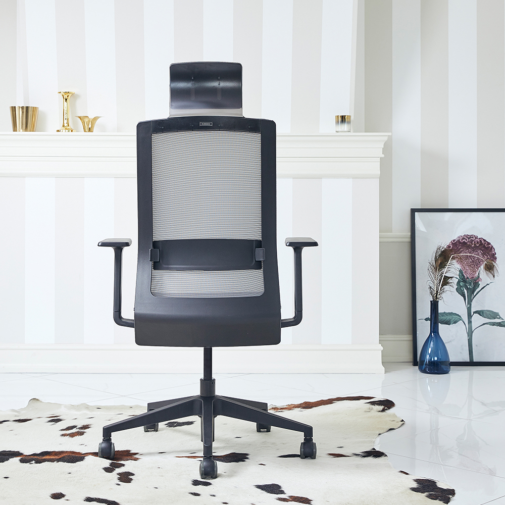 듀오백 스퀘어 DQ-HLJA-C 메쉬 사무용 컴퓨터 책상 의자 - 상세 이미지 5