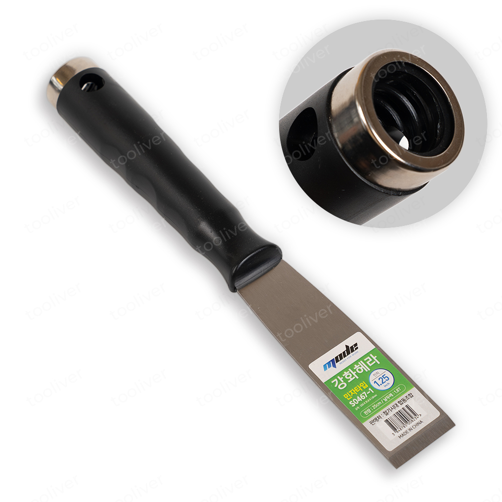 에폭시헤라 강화헤라 튼튼한 스텐 다가네 스크래퍼 봉연결형 민자타입 32mm (1.25인치) 제품 이미지