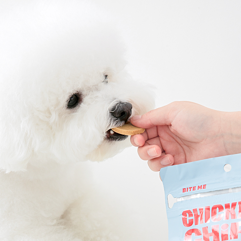 강아지 저알러지 간식 저칼로리 비건 애견 간식 병아리콩 베지칩 칙피칩스 고구마 야채 다이어트 간식 - 상세 이미지 2