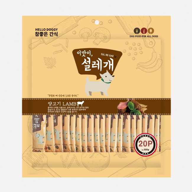 헬로도기 설레개 설레게 강아지캔 강아지츄르 짜먹는간식 소고기, 300g, 1개 이미지 4