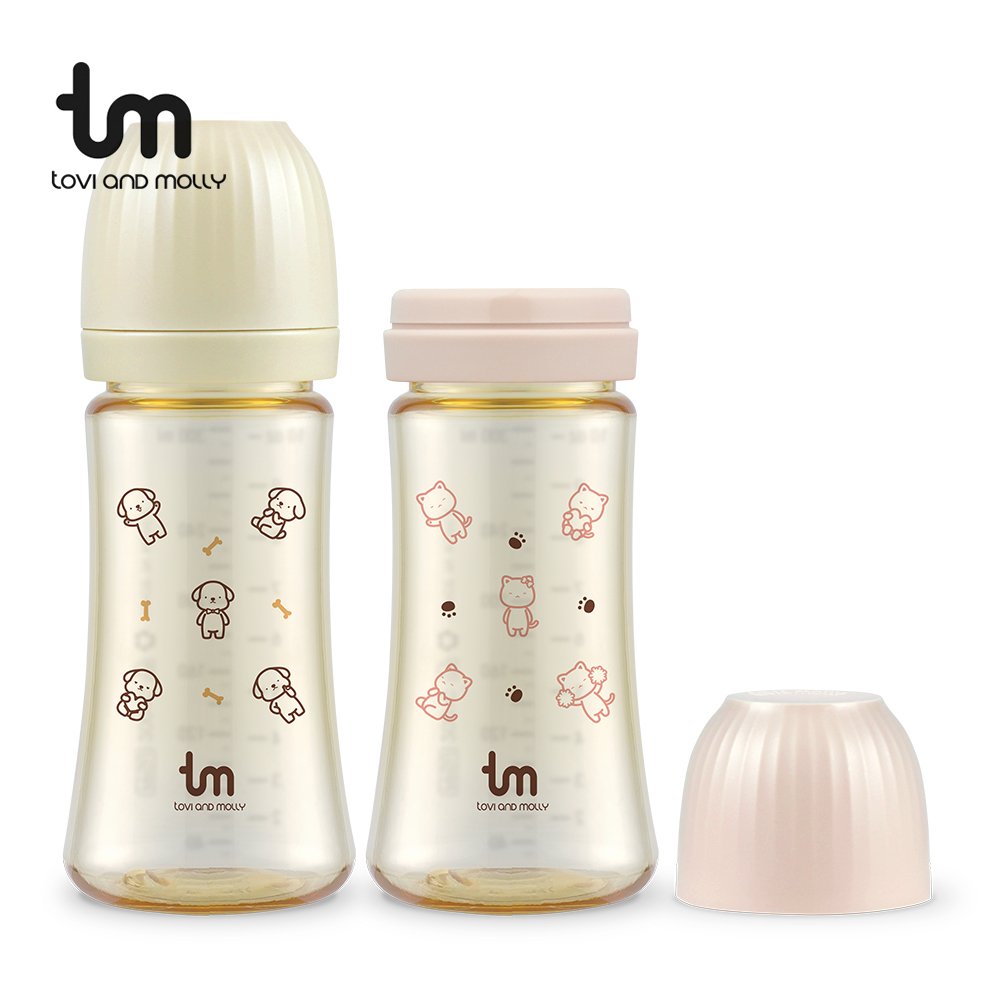 [토비앤몰리] 토비 몰리 아기 배앓이 트윈 젖병 노꼭지 180ml 280ml - 상세 이미지 5