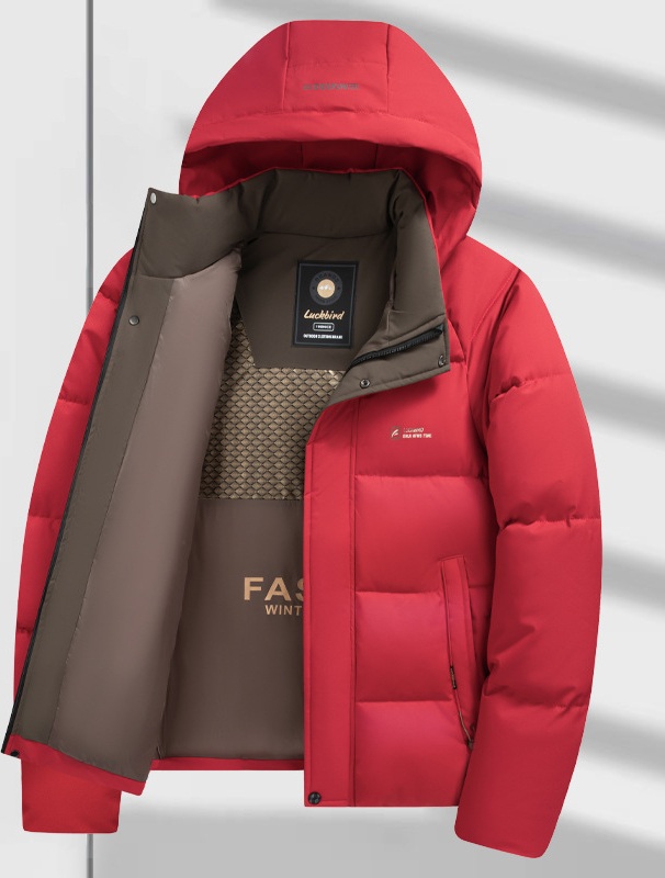 FASHION 남성용 그래핀 패딩 캐주얼 재킷 다운패딩 - 상세 이미지 3