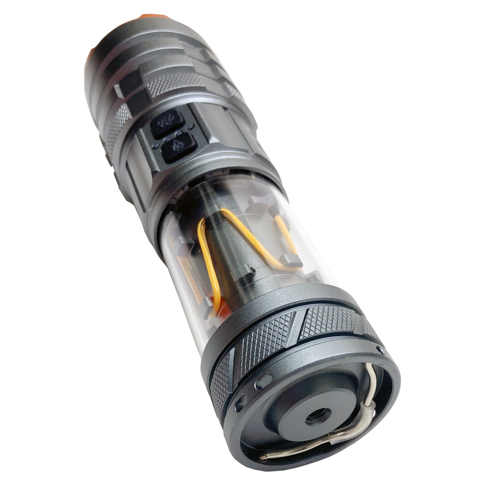 몬스터파워 제우스 LED 후레쉬 줌 랜턴 충전식 써치라이트