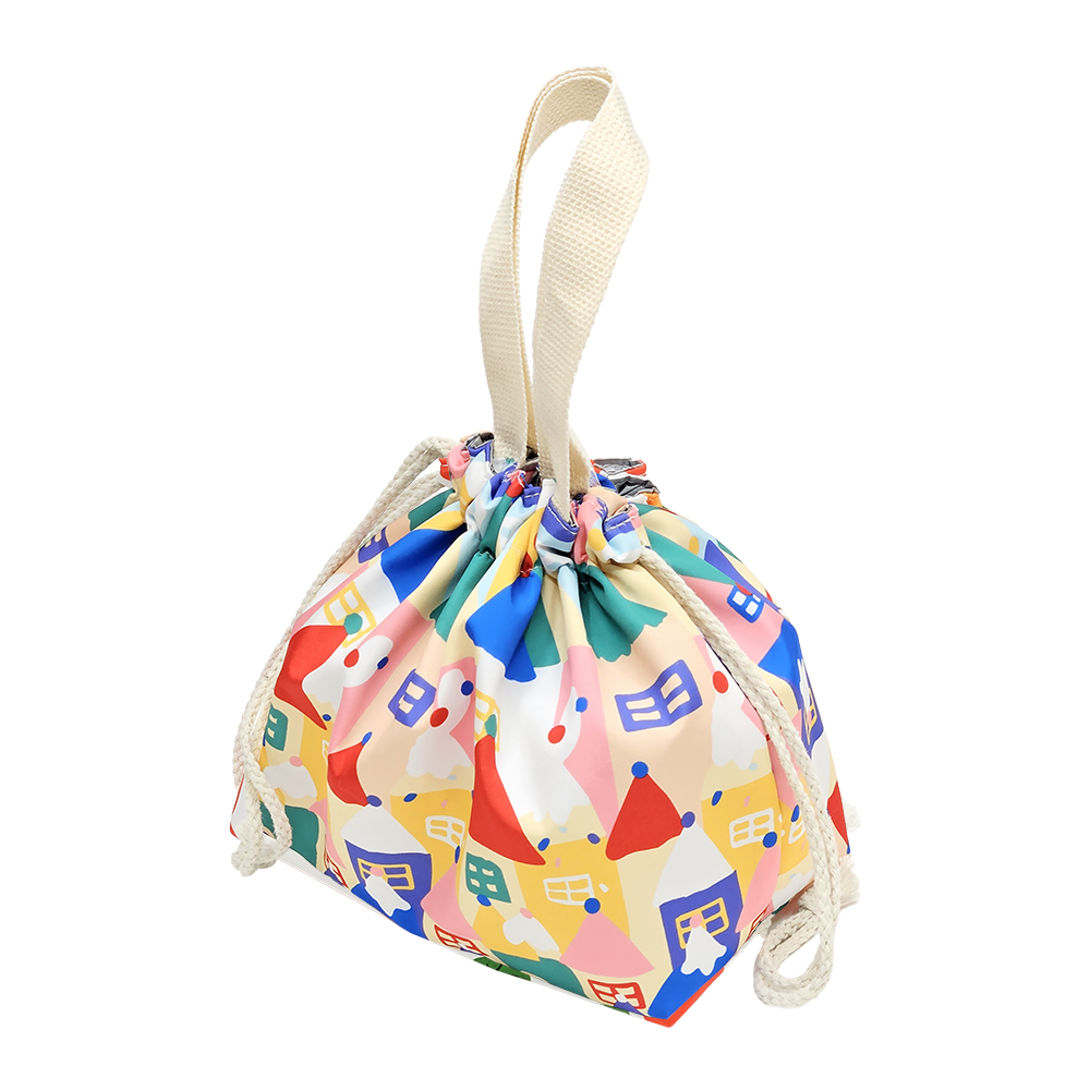 온다온 패턴백 도시락가방 보온보냉 이유식가방 직장인 런치백