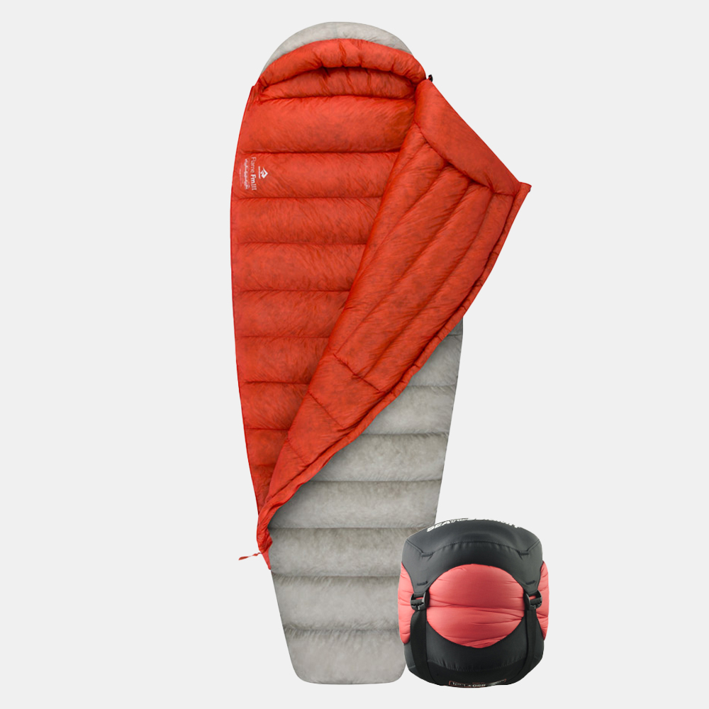 씨투써밋 플레임 FM3 -10도 여성용 침낭 캠핑 850필파워 백패킹 LN, 레드