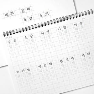 글씨체교정 글씨교정책 치매예방 펜글씨 교본 초등 필사 성인 한글 쓰기 실사용 후기 | 효과 있을까? - 상품 이미지 4