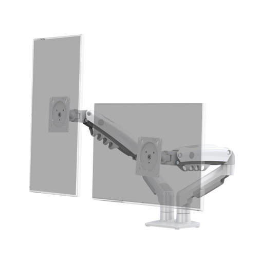 노스바유 NB F160 듀얼 모니터암 이미지 1