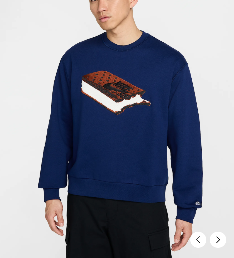 국내매장판 나이키 SB 스케이트 플리스 크루 맨투맨 D4 HJ2895-492