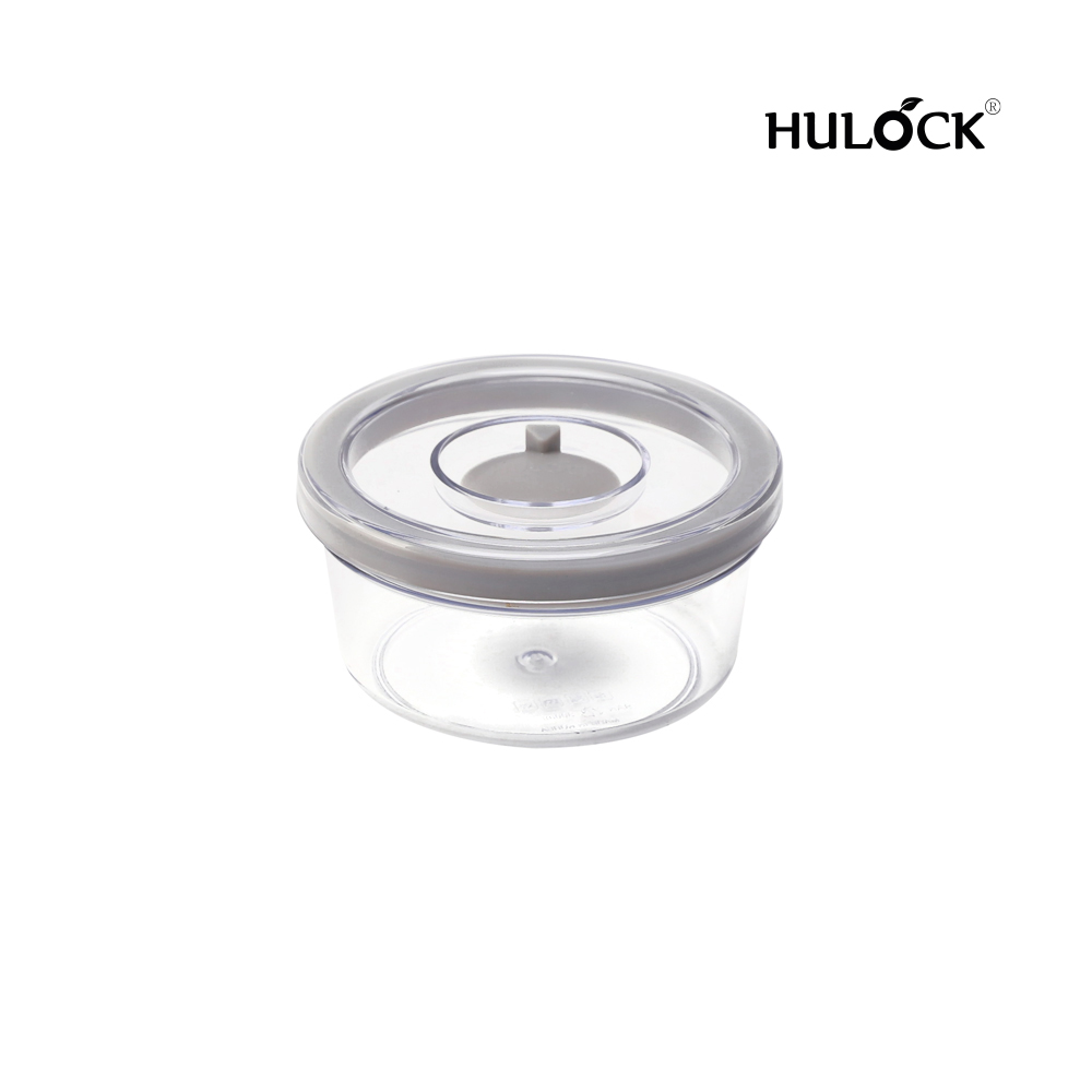 [N배송] 휴락 원형1호 단품 진공밀폐용기 105x55mm 뉴트럴그레이 - 상세 이미지 3