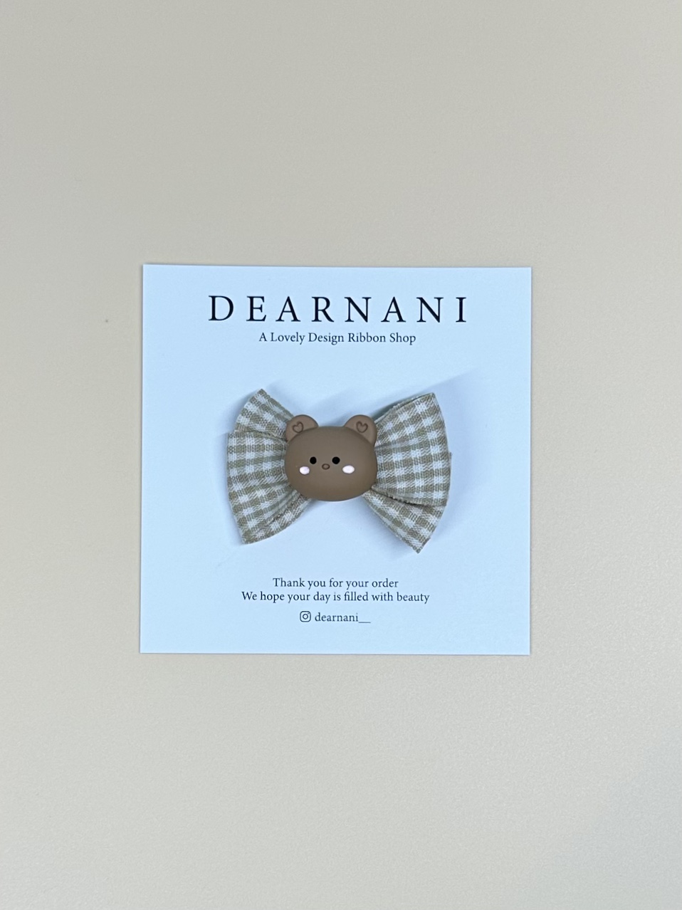 [디얼나니] Petit Bears Pin (2개세트) 이미지 7
