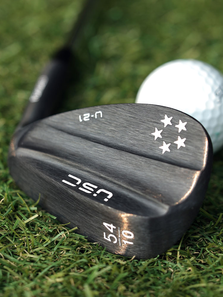 USC U-21 연철 단조 CNC 밀링 골프 웨지 고성능 비공인 웻지 1+1