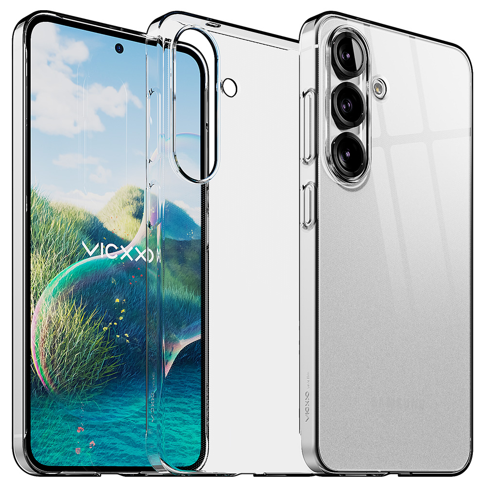 빅쏘 초슬림 변색없는 클리어 케이스 투명, 갤럭시S25 플러스