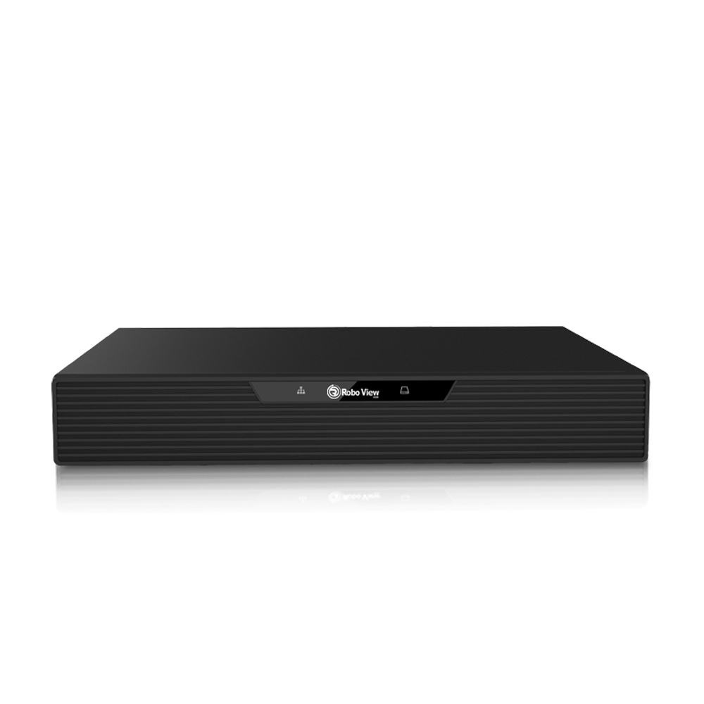 글로벌아이넷 로보뷰 NVR 8채널 AI POE CCTV 녹화기 4K UHD 800만화소 - 상품 이미지