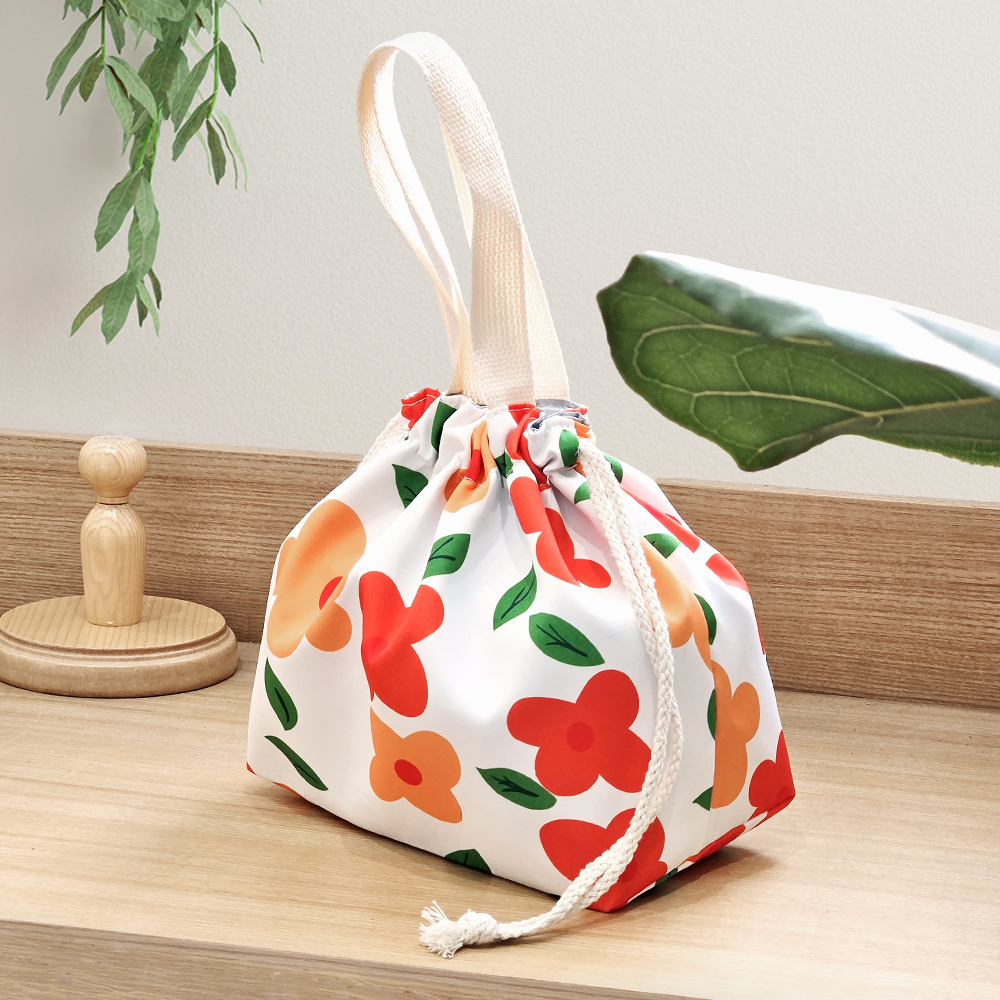 온다온 패턴백 도시락가방 보온보냉 이유식가방 직장인 런치백