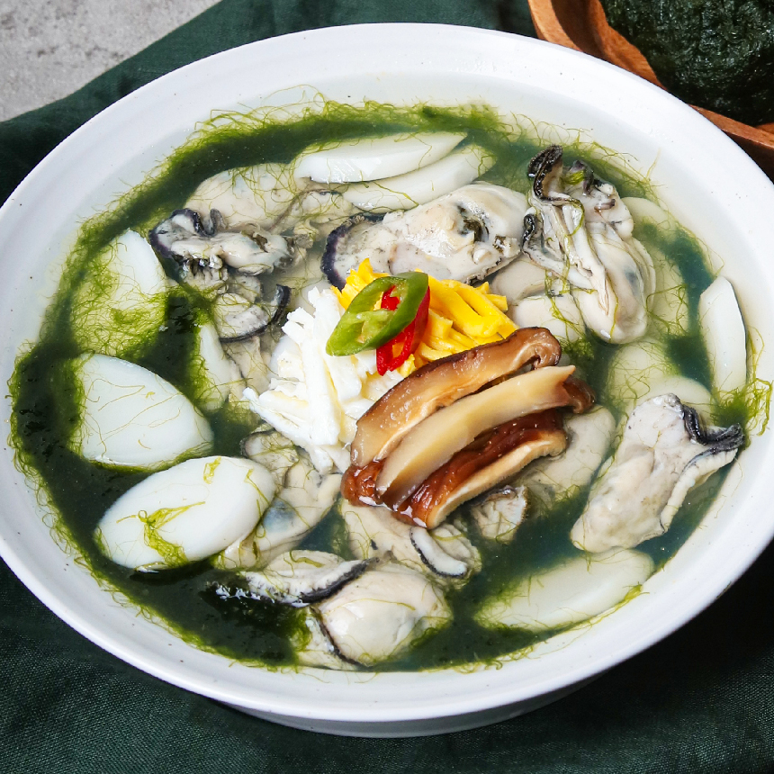 우리 매생이 굴 떡국 550g 설날 명절 국산 - 상세 이미지 2