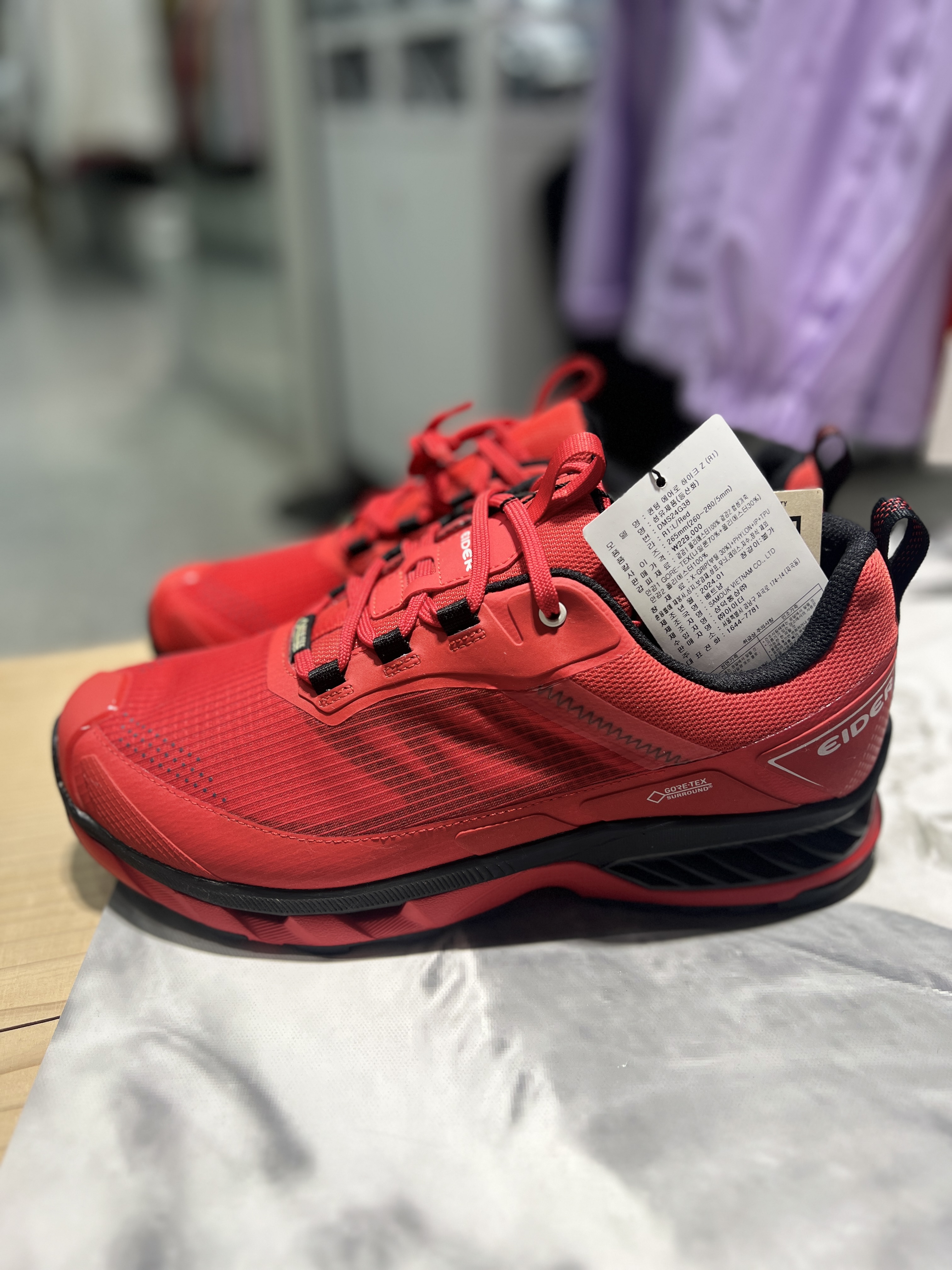 아이더 등산화 트레킹화 퀀텀 에어로 하이크 Z - 상세 이미지 2