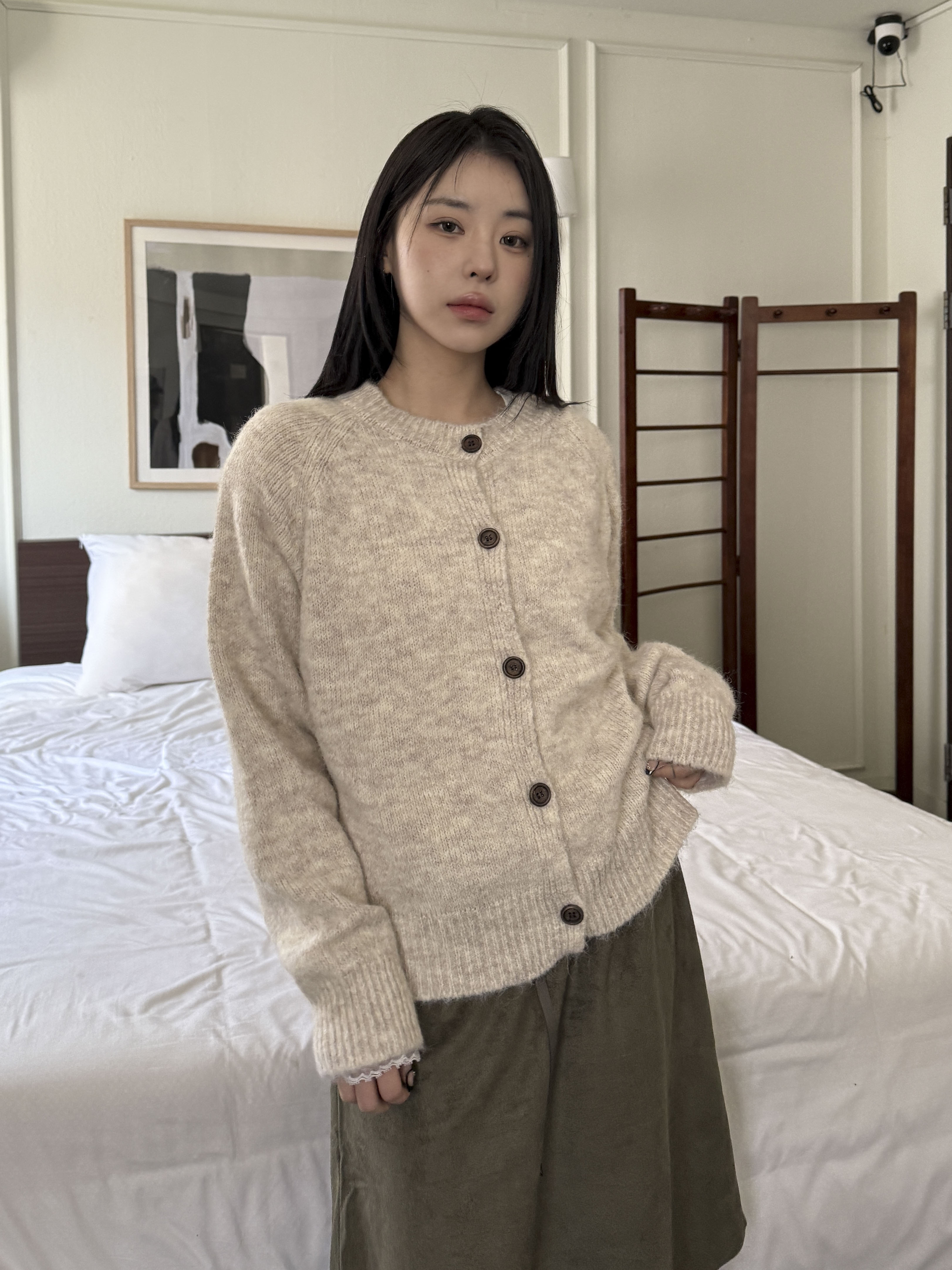 [아방핏/색예쁨]  퐁퐁 데일리 니트 가디건 4color 상세 이미지 22