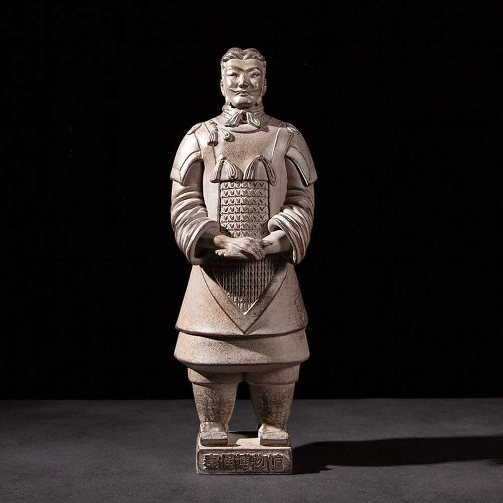 고캠프 병마용 기념품 진시황 조각상 진시황병마용 대형 군사 인형 28cm - 상세 이미지 5
