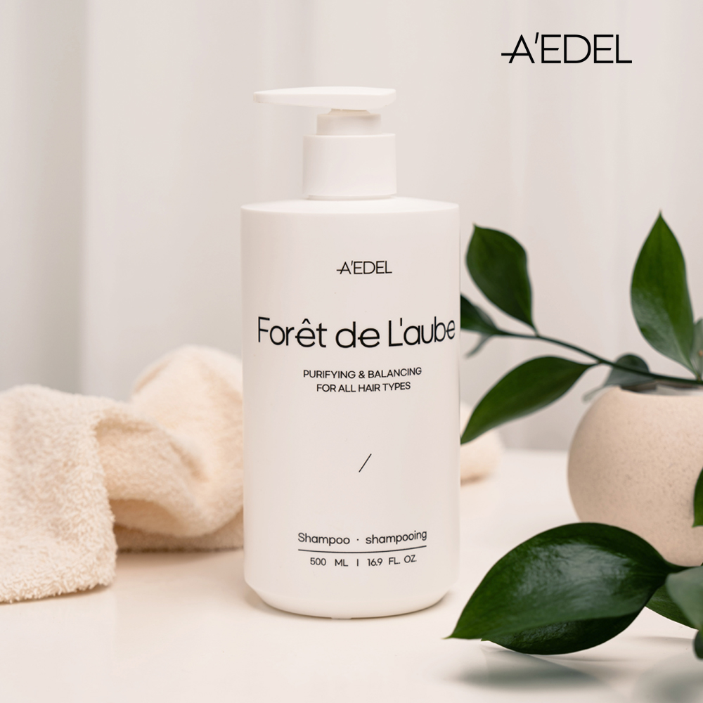 에이델 비건 세럼 샴푸 500ml 탈모 퍼퓸 천연 단백질 두피 미용실 향기좋은 라레플뢰르