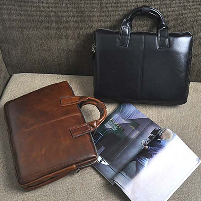서류가방 남자 추천 직장인 노트북 소가죽 폴미