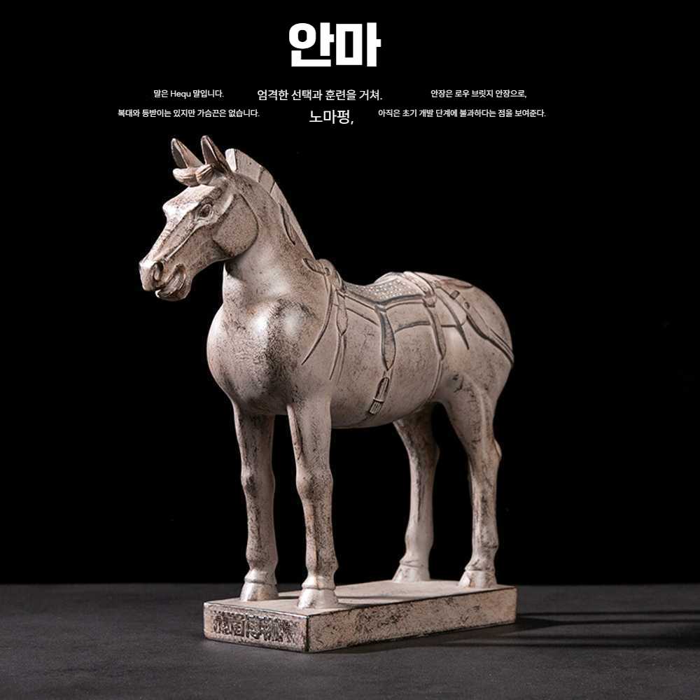 고캠프 병마용 기념품 진시황 조각상 진시황병마용 대형 군사 인형 28cm 이미지 7