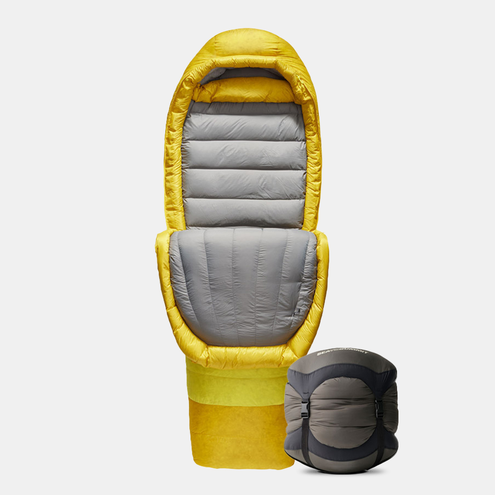 씨투써밋 알파인 -29도 침낭 850필파워 레귤러, 옐로우