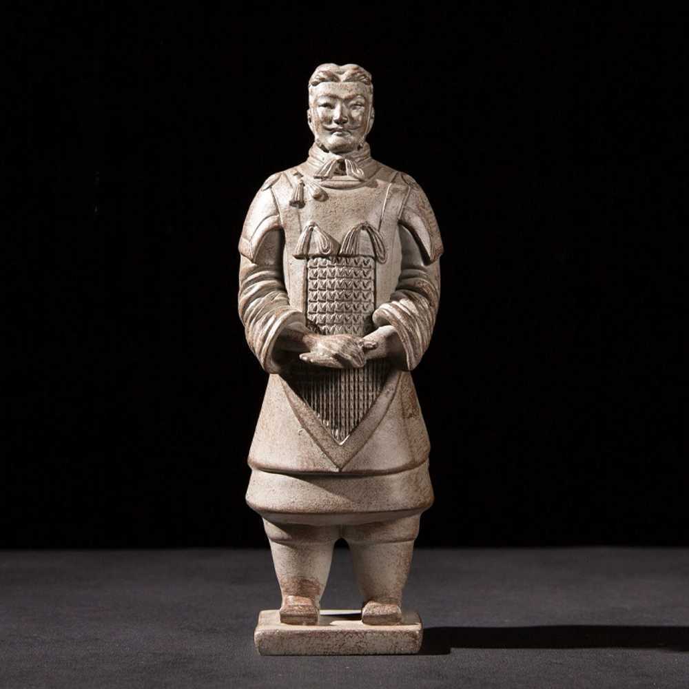 고캠프 병마용 기념품 진시황 조각상 진시황병마용 대형 군사 인형 28cm - 상세 이미지 3
