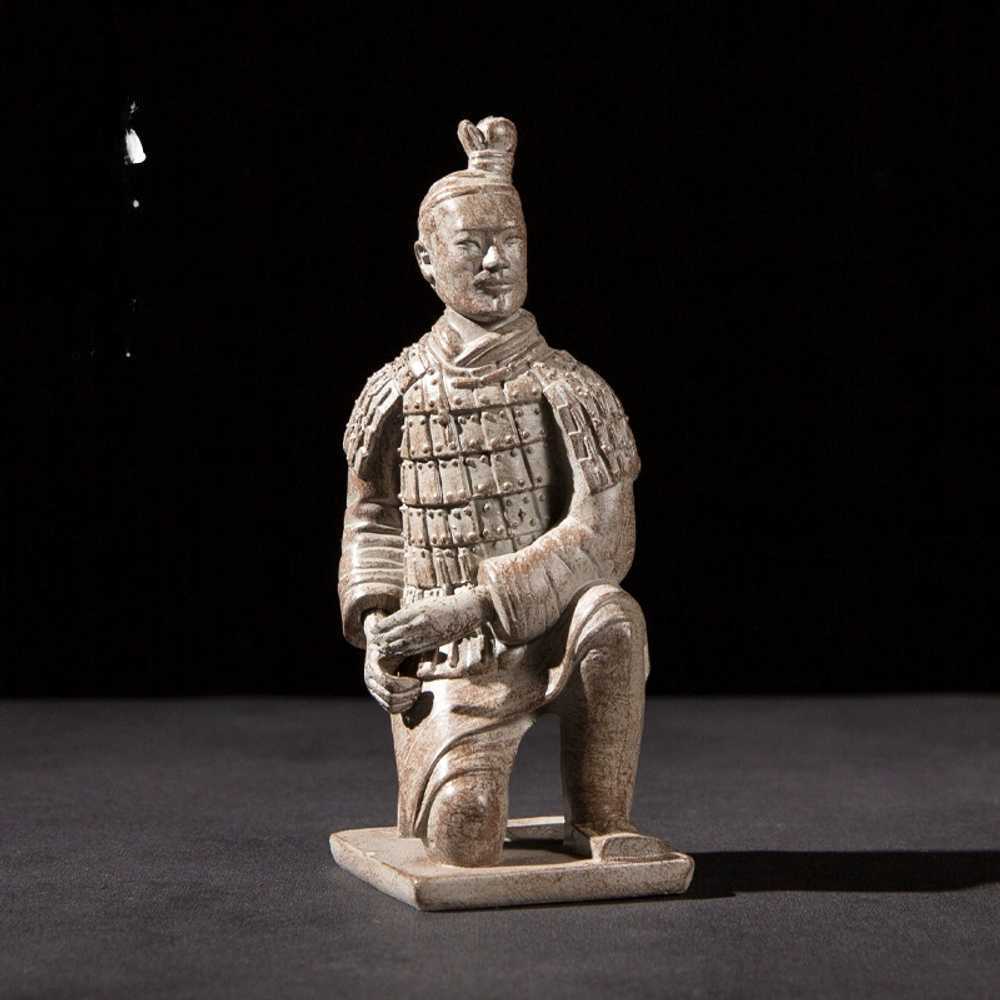 고캠프 병마용 기념품 진시황 조각상 진시황병마용 대형 군사 인형 28cm - 상세 이미지 2